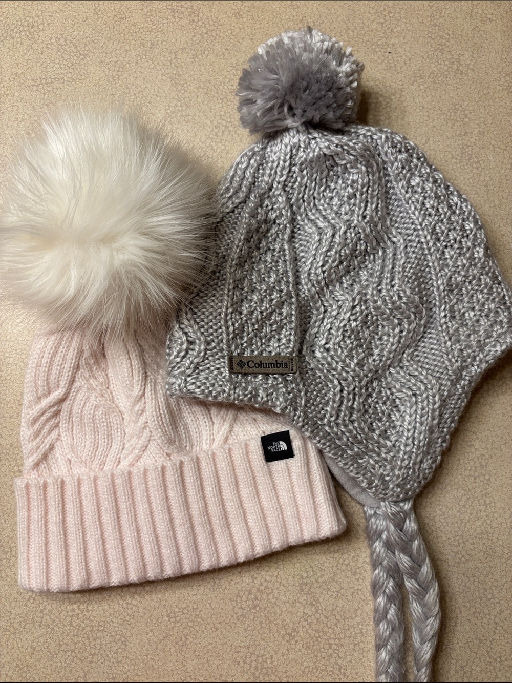 Bundle of Two Women’s Cozy Winter Hats- The North Face/Columbia